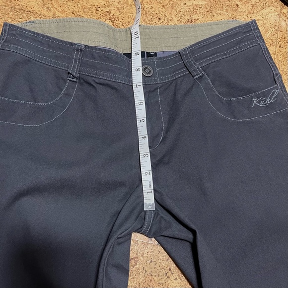 KUHL Wm’s Kuda Canvas Pant In Graphite Sz 8 Regular - Picture 14 of 16